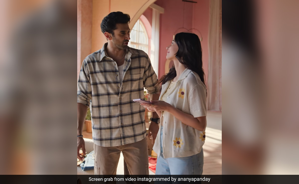 The Internet Is Thrilled By Ananya Panday And Aditya Roy Kapoor's On-Screen Chemistry In New Ad