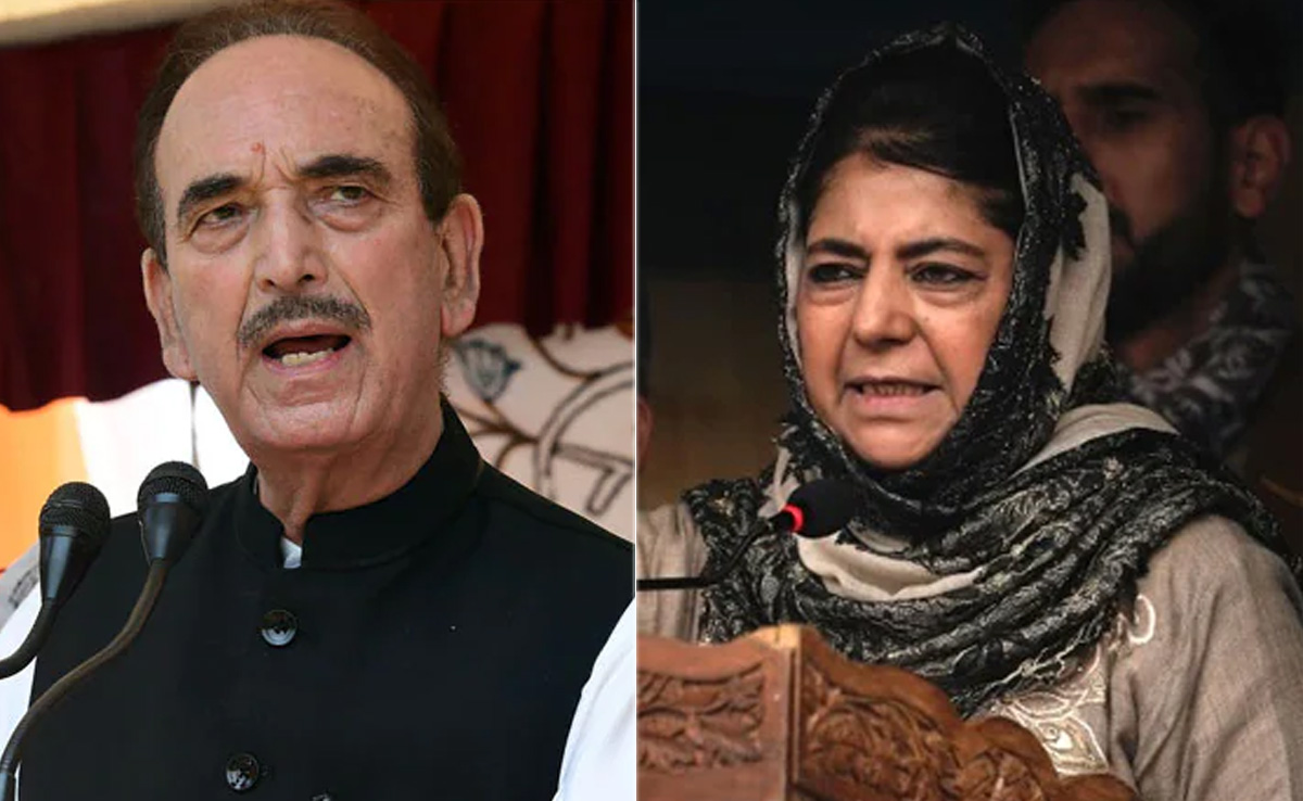 लोकसभा चुनाव : अनंतनाग में दो पूर्व मुख्‍यमंत्री के बीच मुकाबला, गुलाम नबी आजाद के खिलाफ PDP ने महबूबा मुफ्ती को उतारा