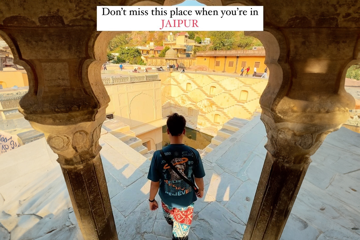 Discovering Jaipur's Hidden Gem: Panna Meena Ka Kund with Prateek