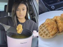 Watch: Woman Cooks Fried Chicken In Her Car And The Internet Has Many Questions Watch: Woman Cooks Fried Chicken In Her Car And The Internet Has Many Questions