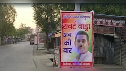 "Robert Vadra <i>Ab Ki Baar</i>" Posters In Amethi Amid Rahul Gandhi Suspense