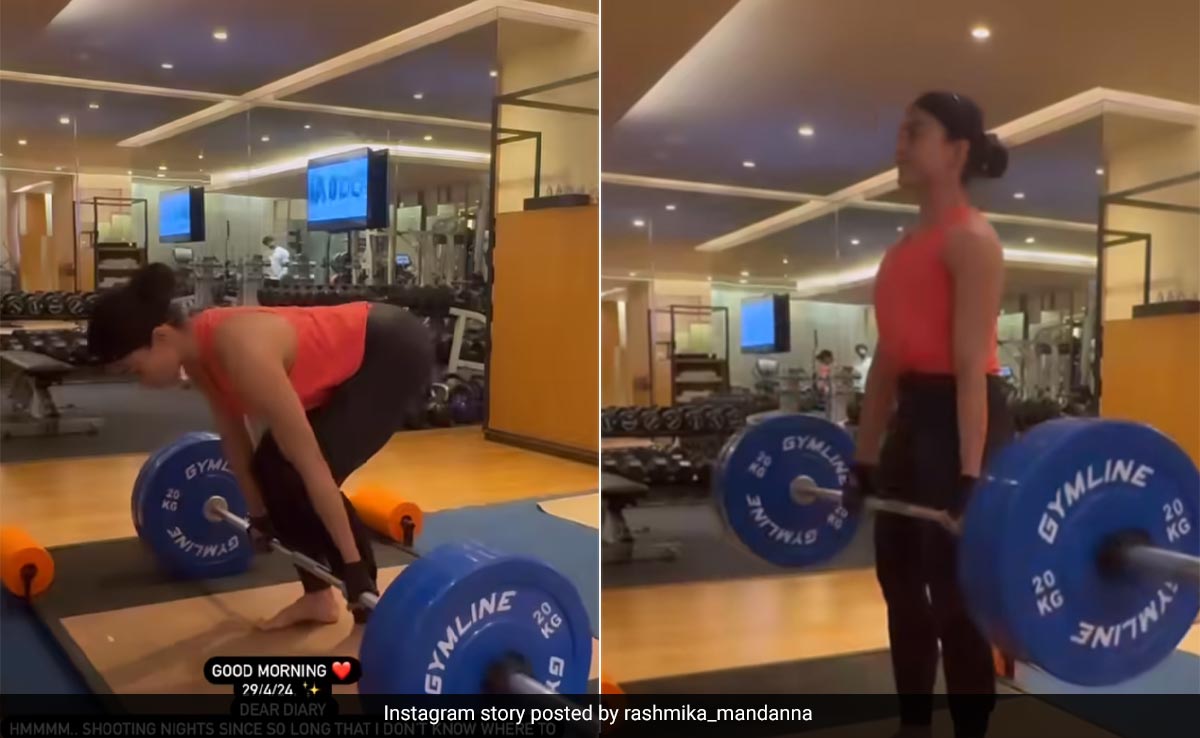 After A 100 Kg Deadlift, It's Obvious That Rashmika Mandanna "Felt Like A Powerful Beast"