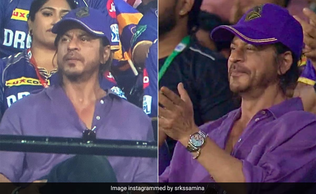 Shah Rukh Khan Had The Monochrome Style And The Swag At The DC vs KKR IPL 2024 Match