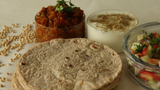 Bajra roti is a healthy alternative to your regular wheat rotis. Bajra roti is a healthy alternative to your regular wheat rotis.