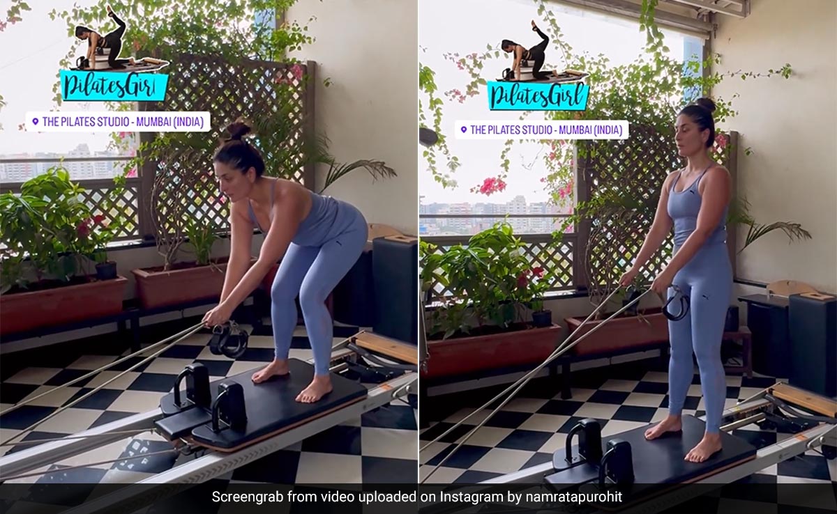 It's No Rest For Kareena Kapoor As Her Latest Pilates Session Sets Workout Goals For The Weekend Too