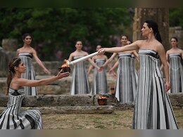 IOC Calls For Olympic Truce As Flame Lit In Ancient Olympia For Paris 2024