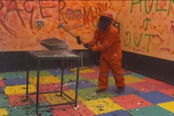 Smashing Tube Lights To Let Out Anger? Mumbai Now Has A 'Rage Room' Smashing Tube Lights To Let Out Anger? Mumbai Now Has A 'Rage Room'