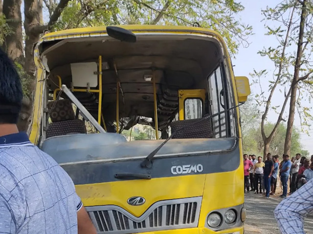 Bus Carrying School Children Overturns In Haryana, Several Feared Injured