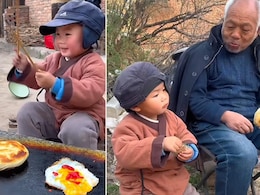 Watch: Internet Is Impressed By Cute Kid Making Sandwich For Elderly Man Watch: Internet Is Impressed By Cute Kid Making Sandwich For Elderly Man