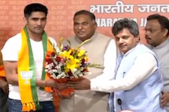 Boxer Vijender Singh Switches From Congress To BJP Boxer Vijender Singh Switches From Congress To BJP