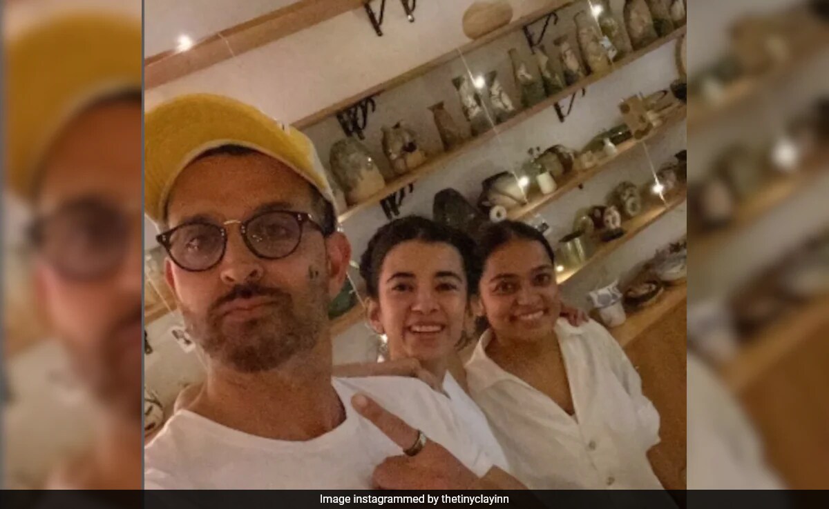 Inside Hrithik Roshan And Girlfriend Saba Azad's Pottery Class. See Pic