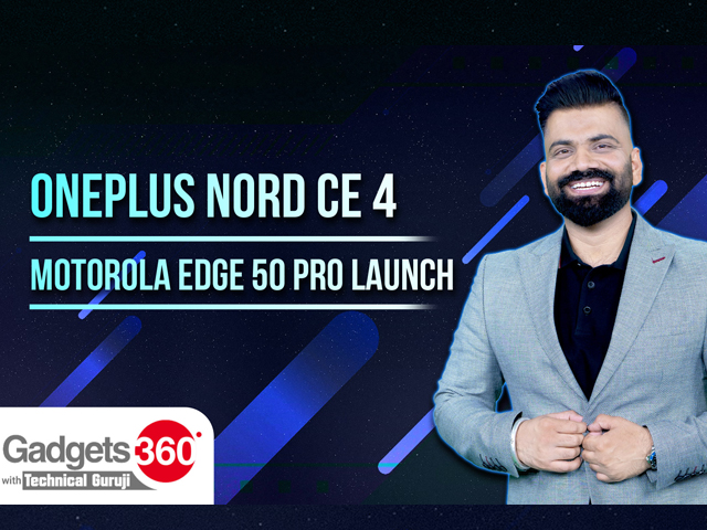 Gadgets360 With Technical Guruji: OnePlus Nord CE 4, Motorola Edge 30 Pro और सही Mic का चयन