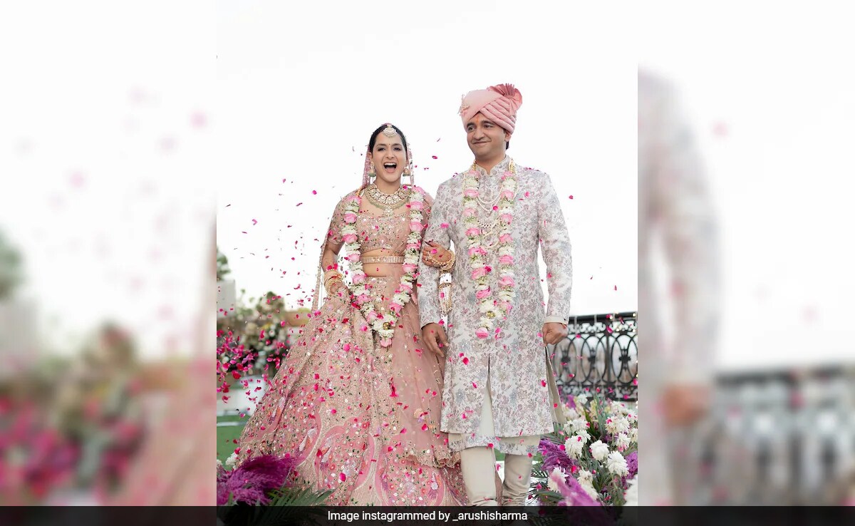 <i>Love Aaj Kal 2</i> Actress Arushi Sharma And Vaibhav Vishant's Wedding Video Is Love, Actually