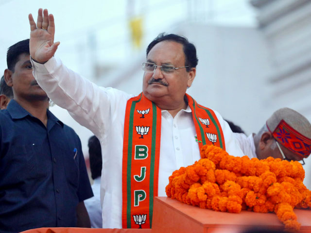 "कांग्रेस काल में तो गणेश जी की मूर्ति भी चीन से आती थी":  BJP अध्यक्ष जेपी नड्डा