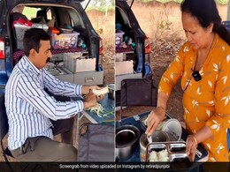 रिटायरमेंट के बाद पति-पत्नी ने शुरू की मस्ती की नई पारी, लंबी रोड ट्रिप के दौरान मेकशिफ्ट किचन से जीता यूजर्स का दिल रिटायरमेंट के बाद पति-पत्नी ने शुरू की मस्ती की नई पारी, लंबी रोड ट्रिप के दौरान मेकशिफ्ट किचन से जीता यूजर्स का दिल