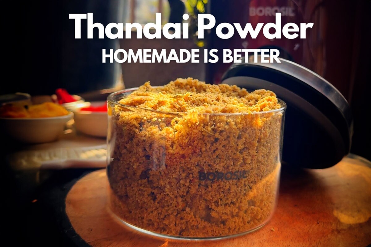 Refreshing Thandai Powder Recipe: A Summer Delight by Chef Shruti Mahajan