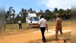 राहुल गांधींच्या हेलिकॉप्टरची निवडणूक अधिकाऱ्यांकडून झाडाझडती
