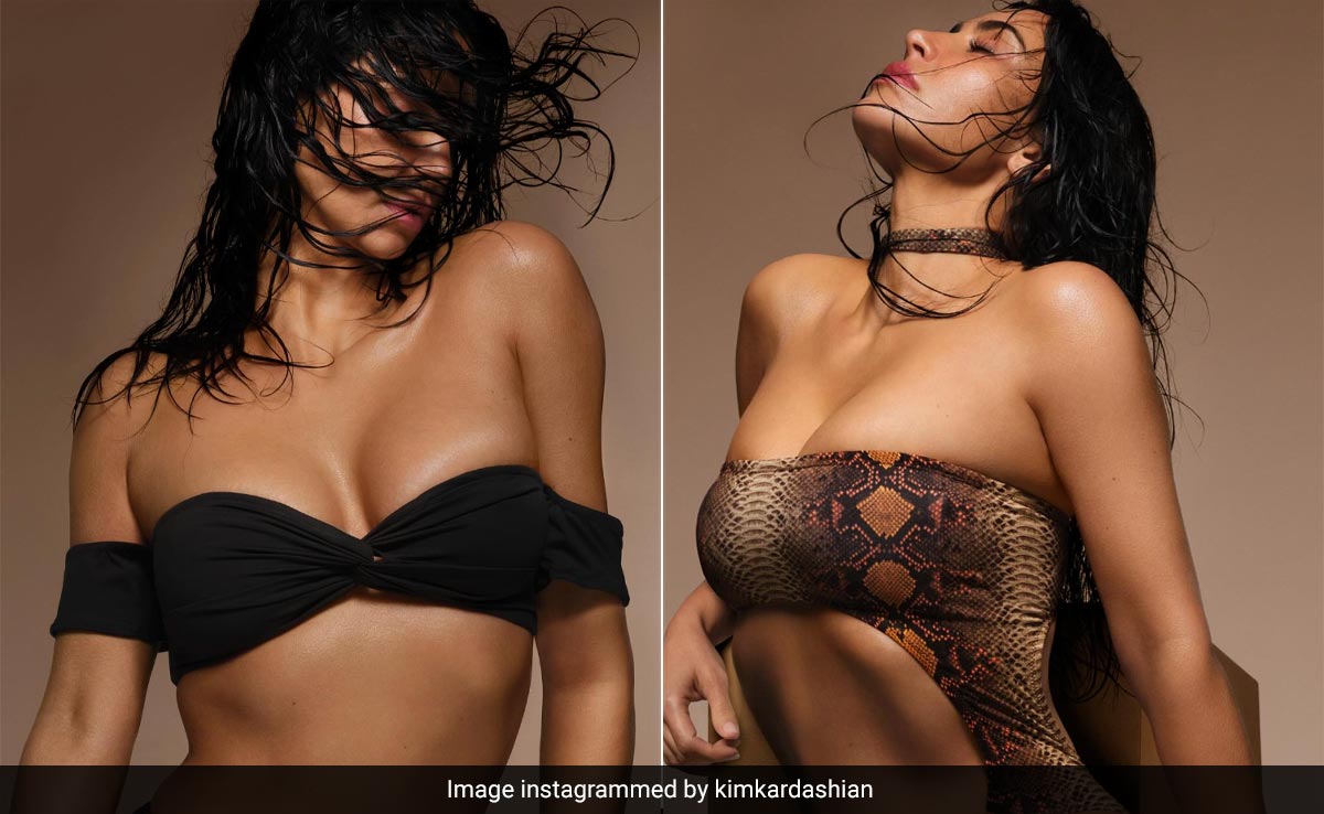 Summer Is About To Get Hotter As Kim Kardashian Launches Skims Swimwear