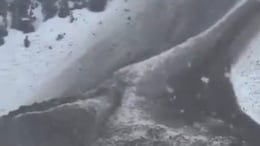 Watch: Avalanche, Landslide In Kashmir After Heavy Rain, Snowfall