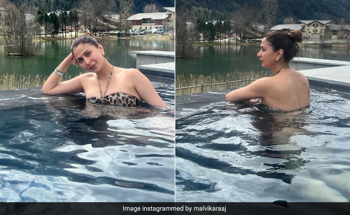 A Look At The French Alps Ski Resort Where Malvika Raaj Is On A Blissful Wellness Retreat