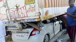 Video: Car Rams Parked Truck On Highway, Gets Stuck Under, Couple Dies