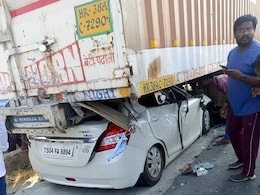 Video: Car Rams Parked Truck On Highway, Gets Stuck Under, Couple Dies