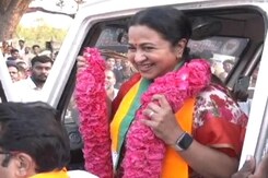 "BJP Is Here To Stay In Tamil Nadu": Party's  Virudhunagar Candidate Radhikaa Sarathkumar "BJP Is Here To Stay In Tamil Nadu": Party's  Virudhunagar Candidate Radhikaa Sarathkumar