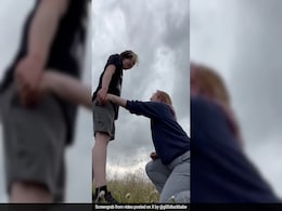 Watch: Tornado In Backdrop, US Couple Film Proposal Watch: Tornado In Backdrop, US Couple Film Proposal