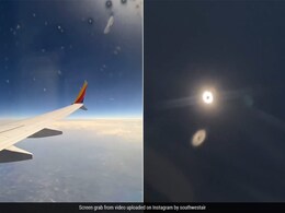 ''Once In A Lifetime'': Stunning Video Shows Total Solar Eclipse From Plane At 35,000 Feet ''Once In A Lifetime'': Stunning Video Shows Total Solar Eclipse From Plane At 35,000 Feet