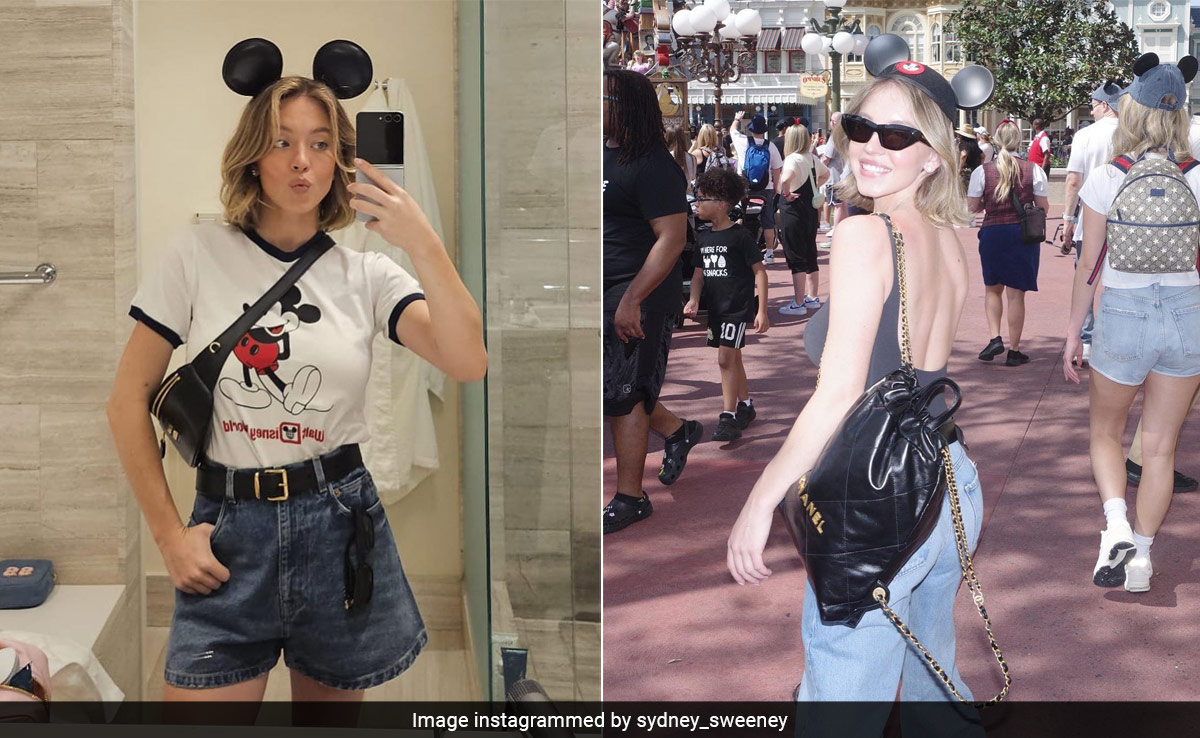 Sydney Sweeney Proves That Having A Fun Holiday At Disney World Is For All Ages