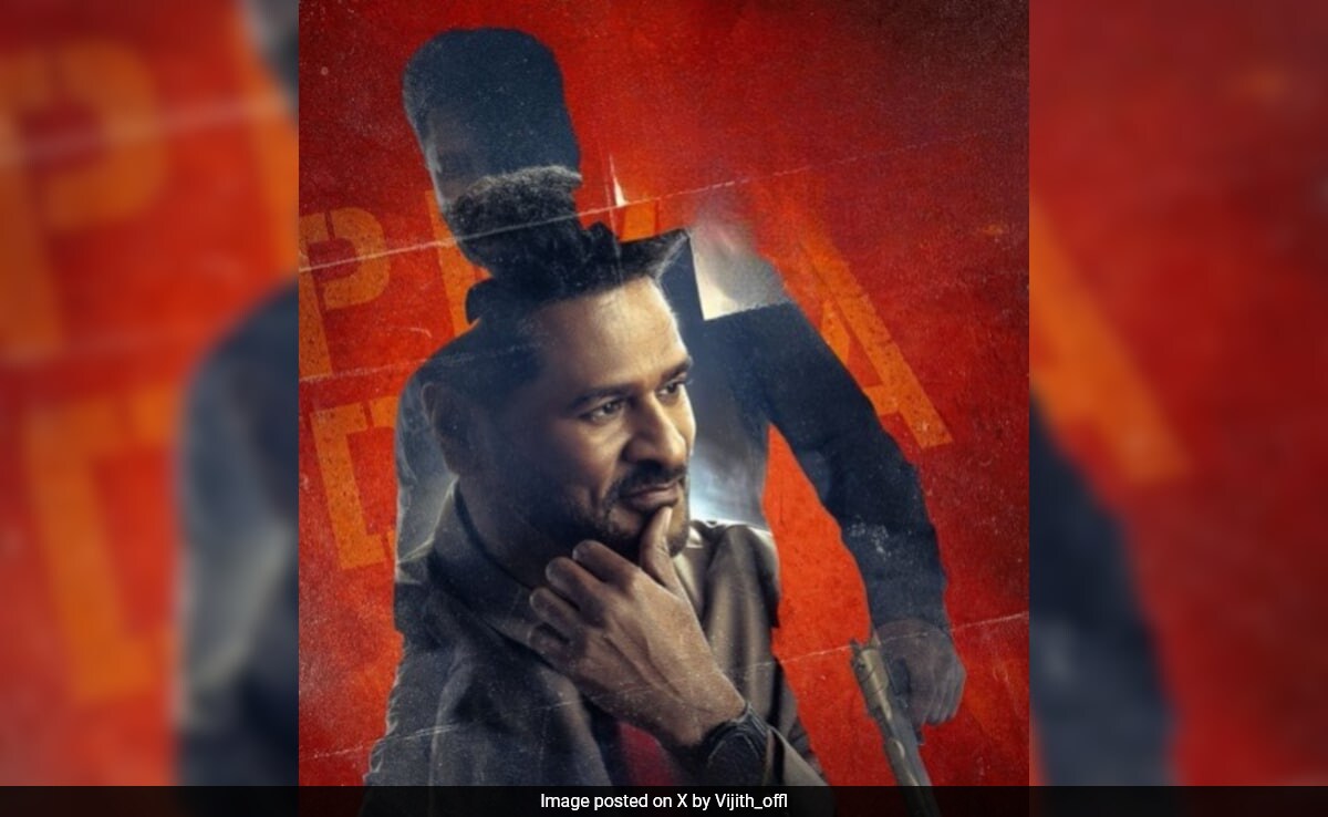 <i>The Greatest Of All Time</i> New Poster: Prabhu Deva's Birthday Gift To Fans