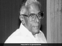 Tamil Nadu Politician, Film Producer R M Veerappan Dies At 98 Tamil Nadu Politician, Film Producer R M Veerappan Dies At 98