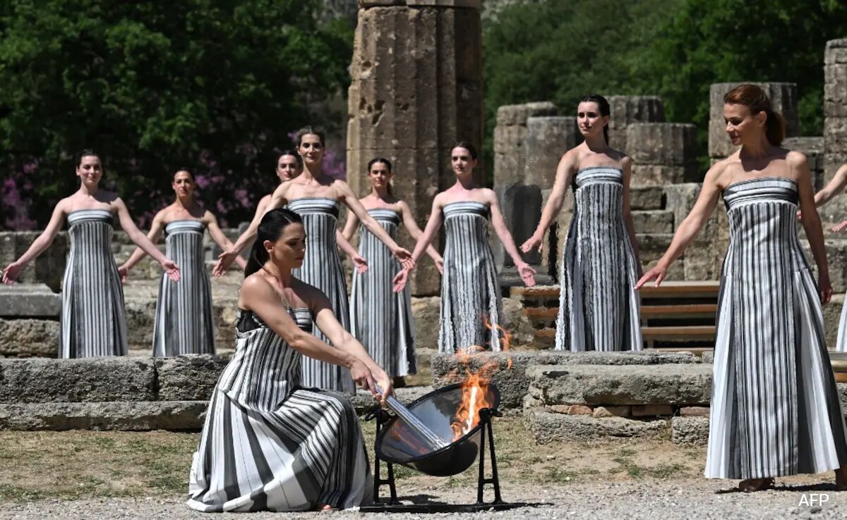 Olympic Flame For Paris 2024 To Be Lit In Ancient Olympia