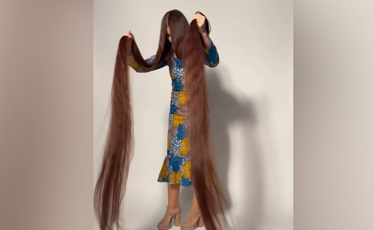 Real Life Rapunzel Aliia Nasyrova Holds The Guinness World Record For The Longest Hair
