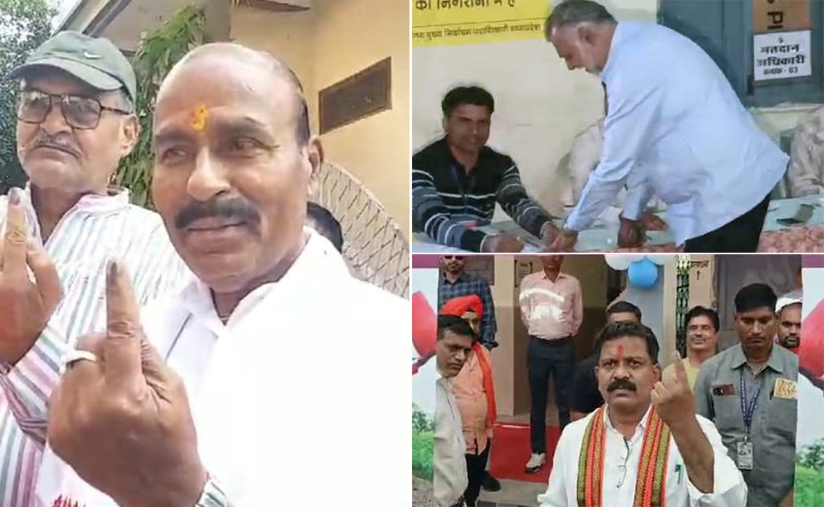 Lok Sabha Elections 2024 Phase 2: मतदान को लेकर दिखा उत्साह, MP-छत्तीसगढ़ में इन बड़े नेताओं ने डाले वोट