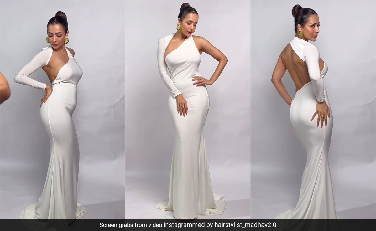 It's Time For Malaika Arora's Brand New Slay On A New Day In A White Backless Dress
