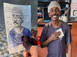 Sketch आर्टिस्ट ने वेटर को दिया ऐसा सरप्राइज गिफ्ट, देख इमोशनल हुए लोग, दिल जीत रहा है Video Sketch आर्टिस्ट ने वेटर को दिया ऐसा सरप्राइज गिफ्ट, देख इमोशनल हुए लोग, दिल जीत रहा है Video