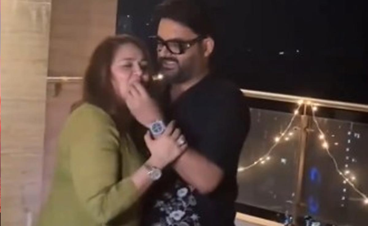 Inside Kapil Sharma's Birthday Video With Wife Ginni And Friend Sunil Grover