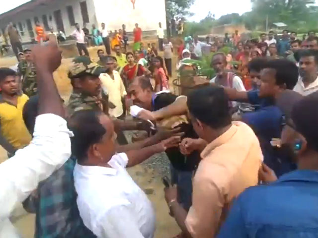 BJP Leader Seen Slapping Tripura Polling Official In Viral Video, Arrested