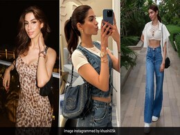 In Animal Prints, Denim Or Crochet, Khushi Kapoor's "April" Has Been Her Most Stylish Month Yet In Animal Prints, Denim Or Crochet, Khushi Kapoor's "April" Has Been Her Most Stylish Month Yet