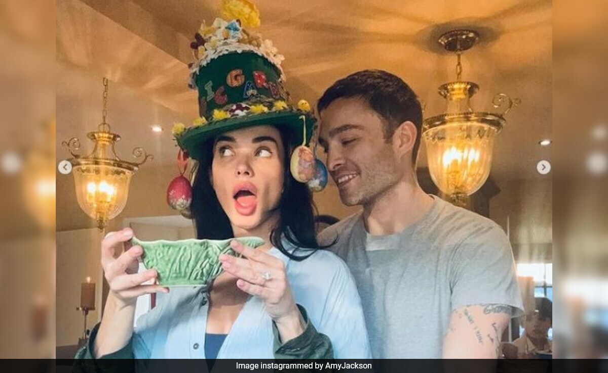 Inside Amy Jackson's "Blessed Easter" Celebrations With Fiance Ed Westwick And Son