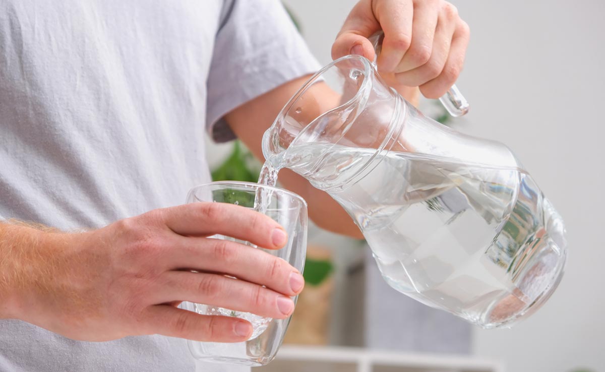 Dehydration can slow down your metabolism