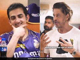 Watch: SRK's Riveting Dressing Room Speech Gets Epic Reaction From Gambhir Watch: SRK's Riveting Dressing Room Speech Gets Epic Reaction From Gambhir