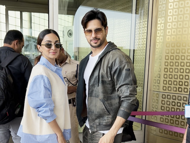 Kiara Advani Flies Out Of Mumbai With Sidharth Malhotra