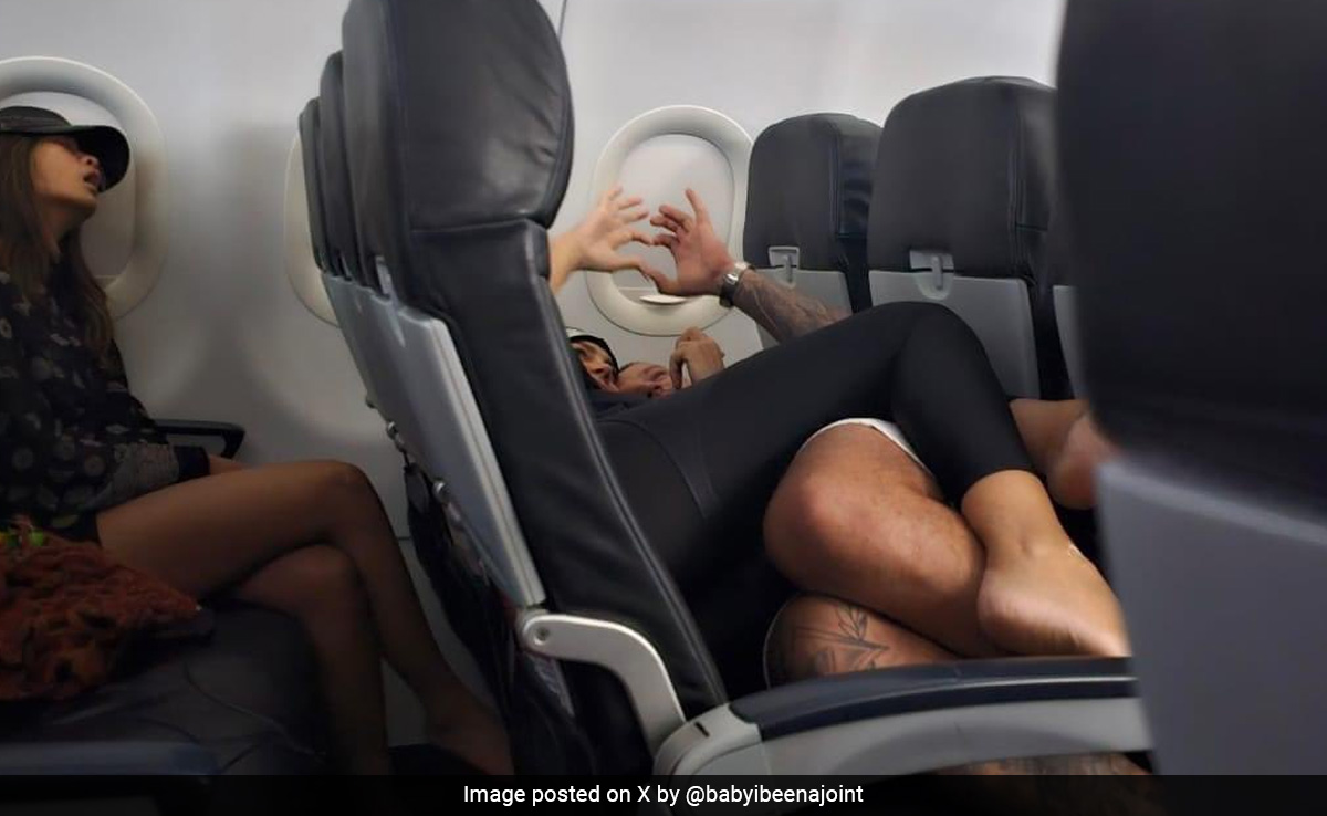 Couple's Public Display Of Affection On Flight Irks Passenger: ''Can't Believe My View''