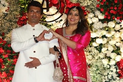 Bipasha Basu And Karan Singh Grover At Arti Singh And Dipak Chauhan's Wedding Bipasha Basu And Karan Singh Grover At Arti Singh And Dipak Chauhan's Wedding