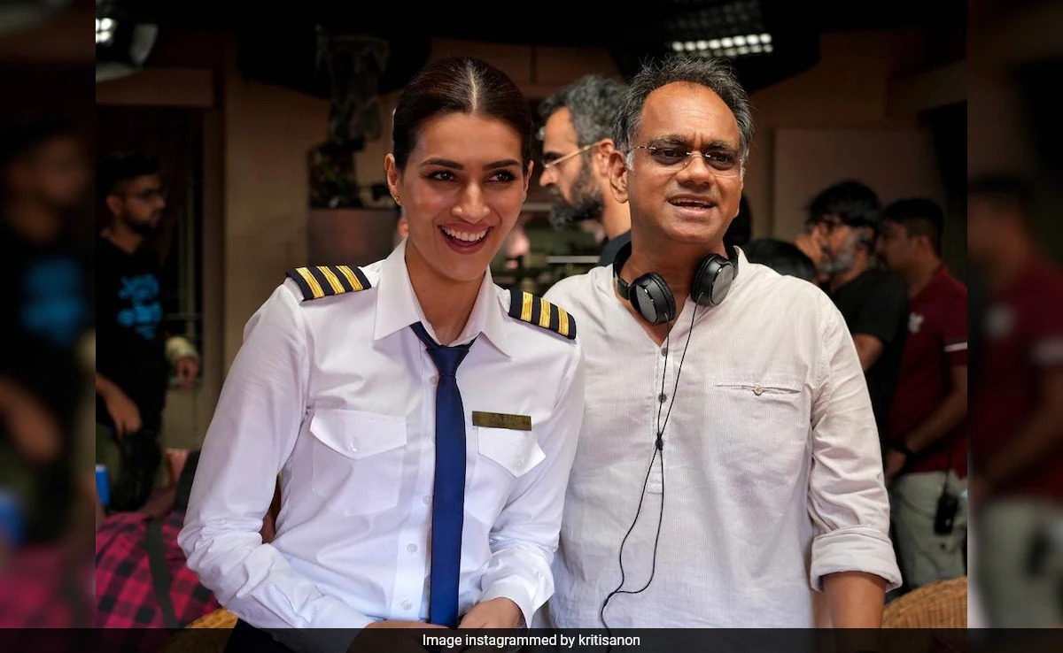 Kriti Sanon's Post For <i>Crew</i> Director Rajesh A. Krishnan: "From 1 Captain To Another"
