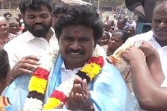 "AIADMK United, Strong Under EPS": Party Candidate Sivasamy Velumani "AIADMK United, Strong Under EPS": Party Candidate Sivasamy Velumani