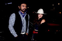 Arjun Rampal And Gabriella Demetriades Are Party-Ready Arjun Rampal And Gabriella Demetriades Are Party-Ready
