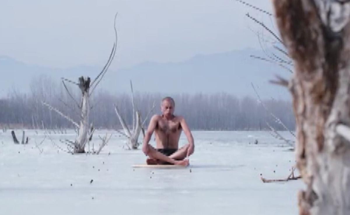 Watch: UN's Top Diplomat In China Siddharth Chatterjee Does Yoga In Sub-Zero Temperatures